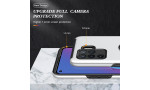 Newface Oppo Reno 5 Lite Kılıf Elit Yüzüklü Kapak - Gümüş