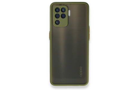 Newface Oppo Reno 5 Lite Kılıf Montreal Silikon Kapak - Açık Yeşil