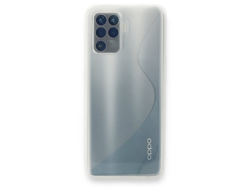 Newface Oppo Reno 5 Lite Kılıf S Silikon - Şeffaf