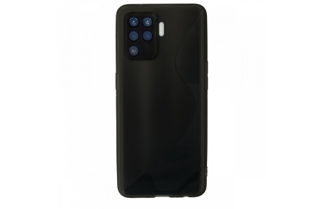 Newface Oppo Reno 5 Lite Kılıf S Silikon - Siyah