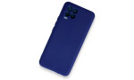 Newface Realme 8 Kılıf First Silikon - Mavi