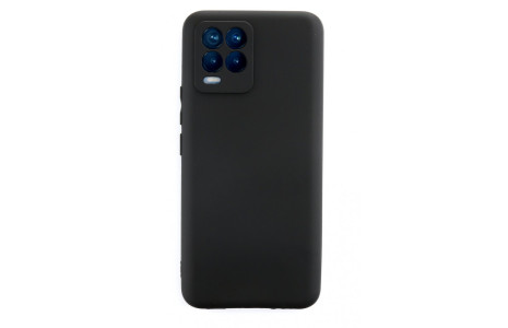 Newface Realme 8 Kılıf First Silikon - Siyah