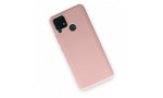Newface Realme C25 Kılıf Nano içi Kadife Silikon - Pudra