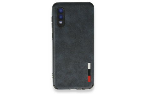 Newface Samsung Galaxy A02 Kılıf Loop Deri Silikon - Lacivert