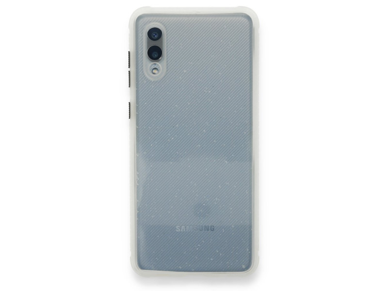 Newface Samsung Galaxy A02 Kılıf Miami Şeffaf Silikon - Şeffaf