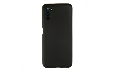 Newface Samsung Galaxy A02S Kılıf First Silikon - Siyah
