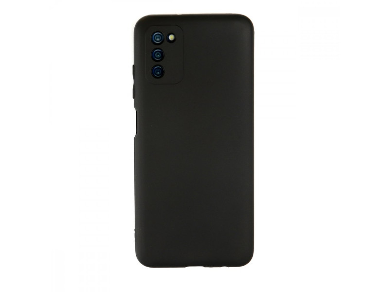 Newface Samsung Galaxy A02S Kılıf First Silikon - Siyah