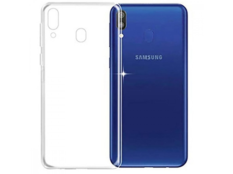 Newface Samsung Galaxy A20 Kılıf Lüx Şeffaf Silikon
