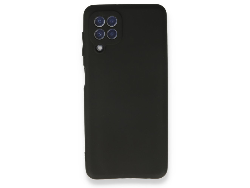 Newface Samsung Galaxy A22 Kılıf First Silikon - Siyah