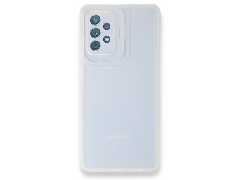 Newface Samsung Galaxy A32 Kılıf Jumbo Silikon - Şeffaf