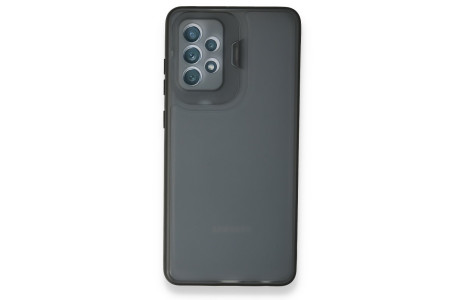 Newface Samsung Galaxy A32 Kılıf Jumbo Silikon - Siyah