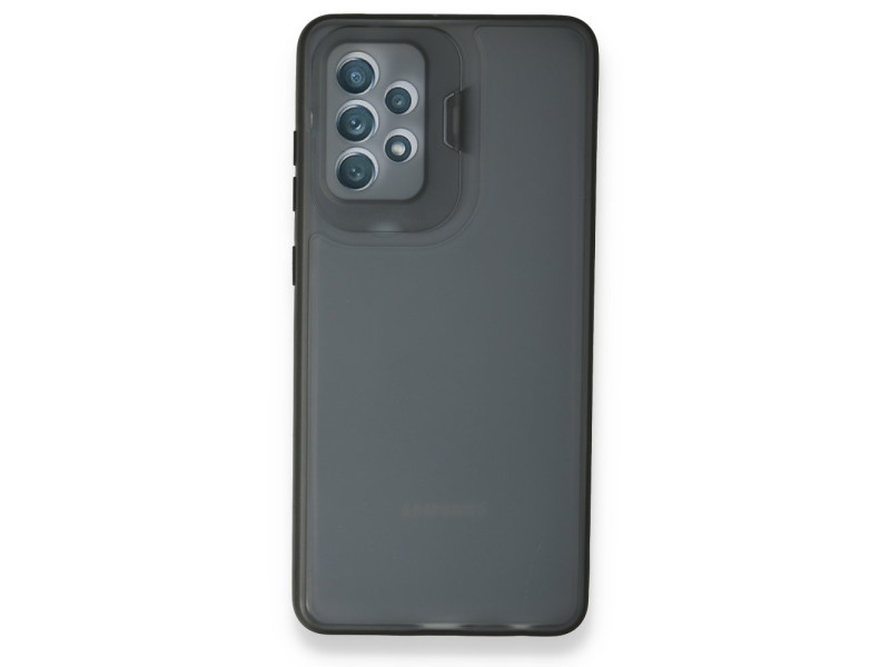 Newface Samsung Galaxy A32 Kılıf Jumbo Silikon - Siyah