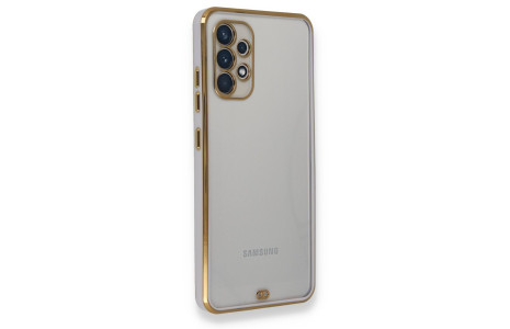 Newface Samsung Galaxy A32 Kılıf Liva Silikon - Lila
