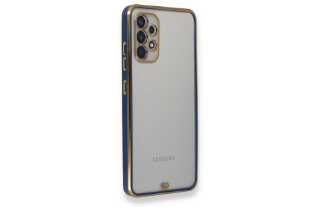 Newface Samsung Galaxy A32 Kılıf Liva Silikon - Mavi