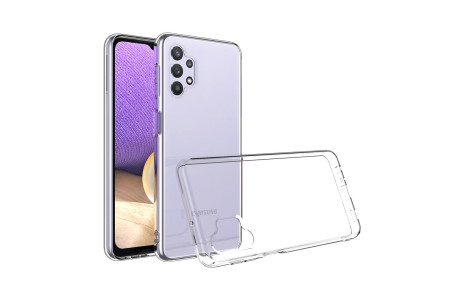 Newface Samsung Galaxy A52S Kılıf Deluxe 2mm Şeffaf Silikon