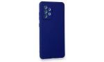 Newface Samsung Galaxy A52 Kılıf First Silikon - Mavi