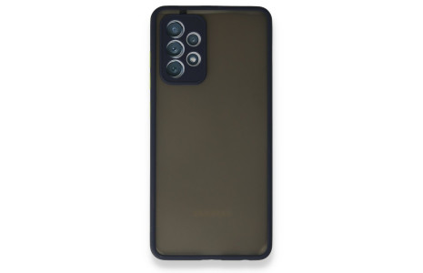 Newface Samsung Galaxy A52S Kılıf Montreal Silikon Kapak - Lacivert