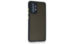 Newface Samsung Galaxy A52S Kılıf Montreal Silikon Kapak - Lacivert