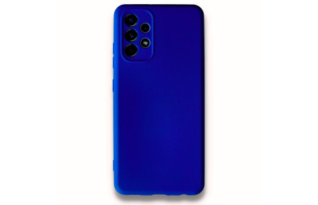 Newface Samsung Galaxy A52S Kılıf Nano içi Kadife Silikon - Lacivert