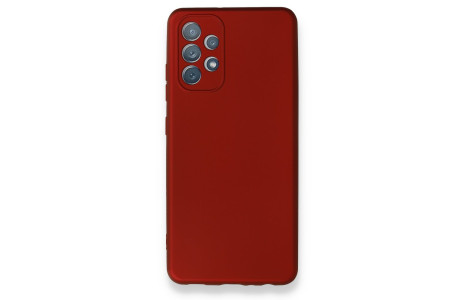 Newface Samsung Galaxy A52S Kılıf First Silikon - Bordo