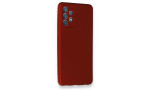 Newface Samsung Galaxy A52S Kılıf First Silikon - Bordo