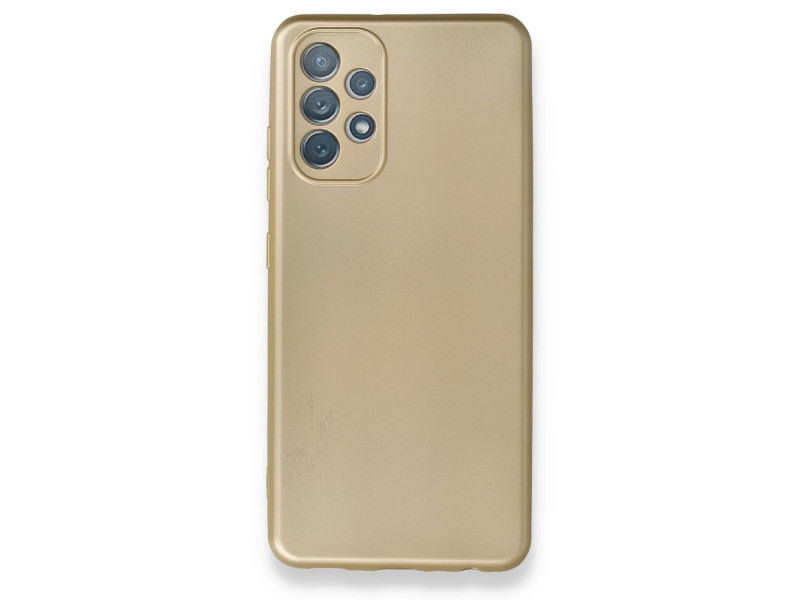 Newface Samsung Galaxy A52S Kılıf First Silikon - Gold