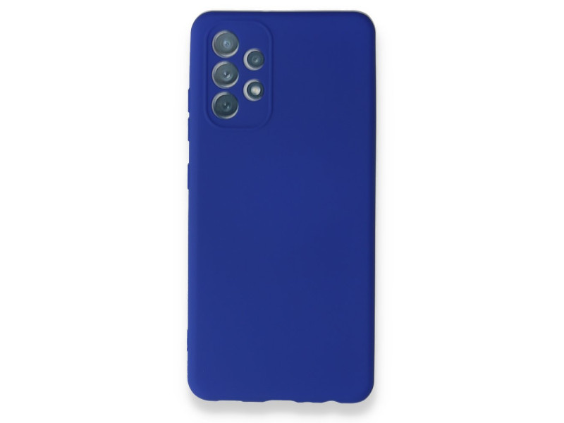 Newface Samsung Galaxy A52S Kılıf First Silikon - Lacivert