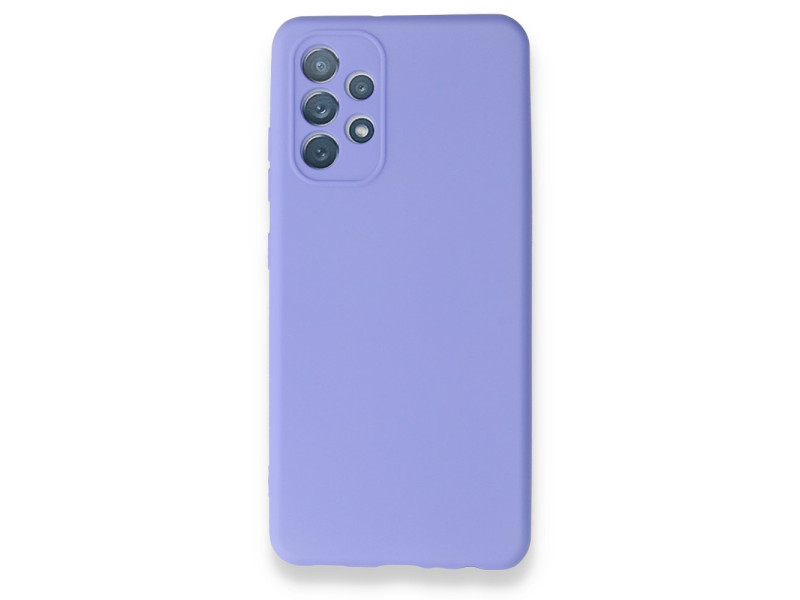 Newface Samsung Galaxy A52S Kılıf First Silikon - Lila