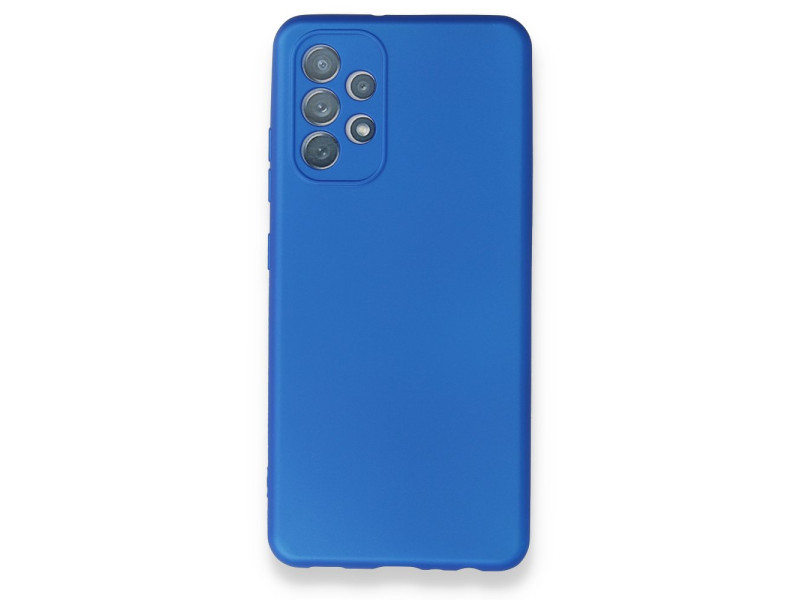 Newface Samsung Galaxy A52S Kılıf First Silikon - Mavi