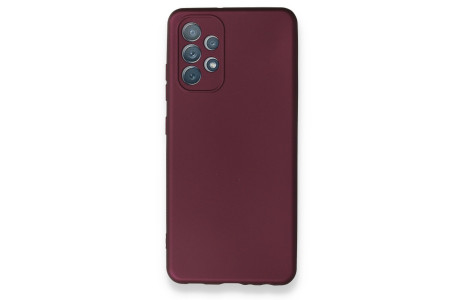 Newface Samsung Galaxy A52S Kılıf First Silikon - Mürdüm