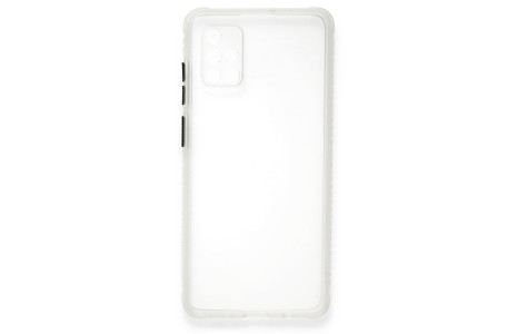 Newface Samsung Galaxy A71 Kılıf Miami Şeffaf Silikon - Şeffaf