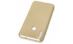 Newface Samsung Galaxy M11 Kılıf First Silikon - Gold