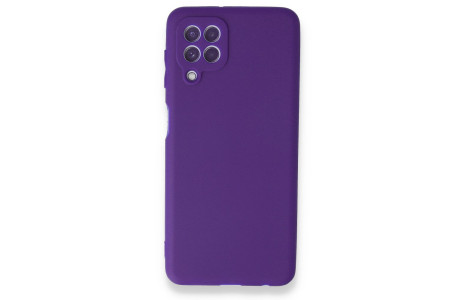 Newface Samsung Galaxy M32 Kılıf First Silikon - Mor