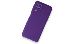 Newface Samsung Galaxy M32 Kılıf First Silikon - Mor