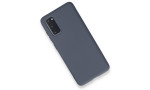 Newface Samsung Galaxy S20 Kılıf Nano içi Kadife Silikon - Gri