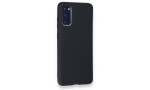 Newface Samsung Galaxy S20 Kılıf Nano içi Kadife Silikon - Lacivert