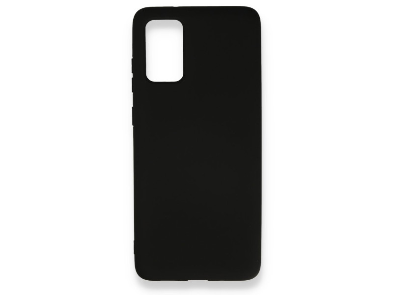 Newface Samsung Galaxy S20 Plus Kılıf Nano içi Kadife Silikon - Siyah