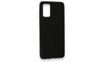 Newface Samsung Galaxy S20 Plus Kılıf Nano içi Kadife Silikon - Siyah