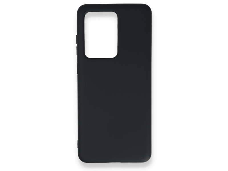 Newface Samsung Galaxy S20 Ultra Kılıf Nano içi Kadife Silikon - Lacivert