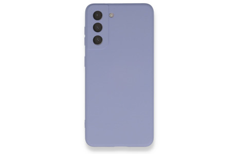 Newface Samsung Galaxy S21 FE Kılıf Nano içi Kadife Silikon - Lila
