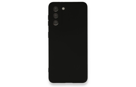 Newface Samsung Galaxy S21 FE Kılıf Nano içi Kadife Silikon - Siyah