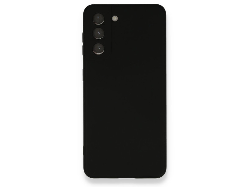 Newface Samsung Galaxy S21 FE Kılıf Nano içi Kadife Silikon - Siyah