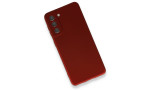 Newface Samsung Galaxy S21 FE Kılıf First Silikon - Bordo