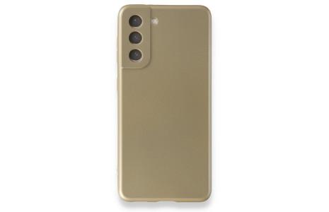 Newface Samsung Galaxy S21 FE Kılıf First Silikon - Gold