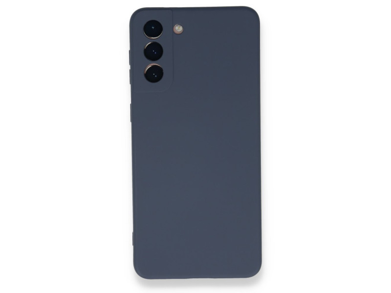 Newface Samsung Galaxy S21 Plus Kılıf Nano içi Kadife Silikon - Gri