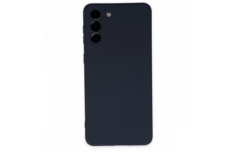 Newface Samsung Galaxy S21 Plus Kılıf Nano içi Kadife Silikon - Lacivert