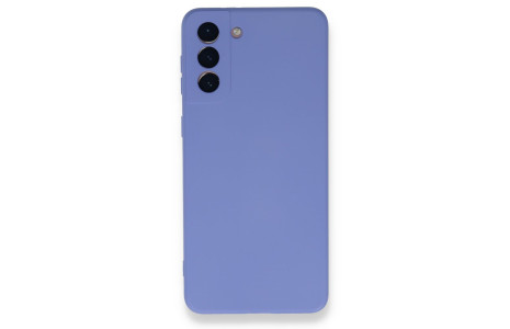Newface Samsung Galaxy S21 Plus Kılıf Nano içi Kadife Silikon - Lila