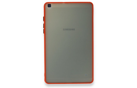 Newface Samsung Galaxy T500 Tab A7 10.4 Kılıf Tablet Montreal Silikon - Kırmızı