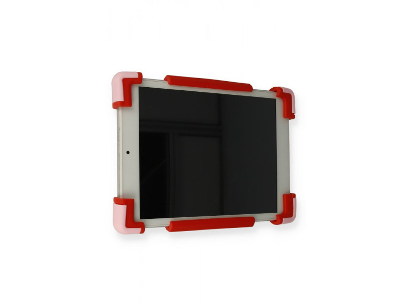 Newface Universal Universal 6.8 Kılıf Akrobat Tablet Silikon - Kırmızı