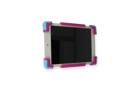 Newface Universal Universal 6.8 Kılıf Akrobat Tablet Silikon - Pembe
